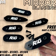 Recommend MIRROR BLAKING MOTORCYCLE MIRROR COVER COVER R15V3 R15V4 R25 NEW MIRROR COVER ACRYLIC GLAS