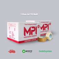 MPI CARTON TAPE IMT/ 72 ROLL PER BOX 36 ROLL/ CLEAR/ BROWN/ FRAGILE/ 100Y 300Y DUCT TAPE/