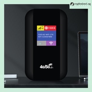 [explosion1.sg] 4G WiFi Router 150Mbps Pocket WiFi Router 2100mAh MiFi Modem with Sim Card Slot