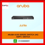 JL678A - HPE Aruba 6100 Series Switch 24G 4SFP+ Switchh JL678A Aruba