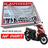 HEADLIGHT GLASS COVER LEDBEAT 2020 2021 2022 K1A STREETdeluxe H-AUTOPARTS STENLEY beat cbs beat iss 