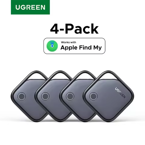 UGREEN Smart Tag Bluetooth Tracker, Keys Finder Item Locator SmartTag Up to 2 Year Battery For iPhon