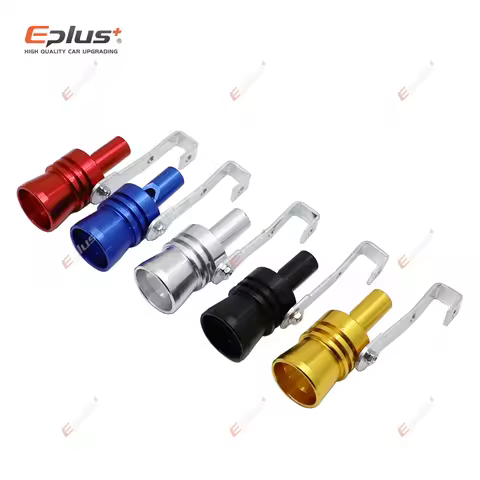 Eplus General Car Motorcycle Modified exhaust pipe Tail steam whistle Turbine whistle Sound Simulato