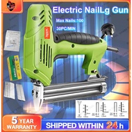 REAIM 2100W Electric Nail Gunner Heavy Duty Gun Nail 220V Pistol Paku Elektrik 30 Shots/Min 钉枪