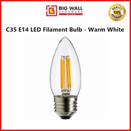 C35 E14 LED Filament Bulb - Warm White, 5W