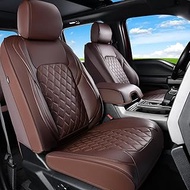 Huidasource Ford F150 F250 Custom Seat Covers, Full-wrap Car Seat Protector Fit for Ford F150 2015-2
