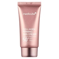 【สต็อกเพียงพอ】 SPF50ครีมกันแดดคอลลาเจนกระชับล้ำลึก + PA ++++ 50มล