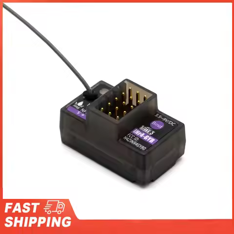 Flysky 4 Channels Noble NB4 Gyro Receiver INr4 GYB Receiver for Flysky NB4 Noble Lite Noble Pro Radi