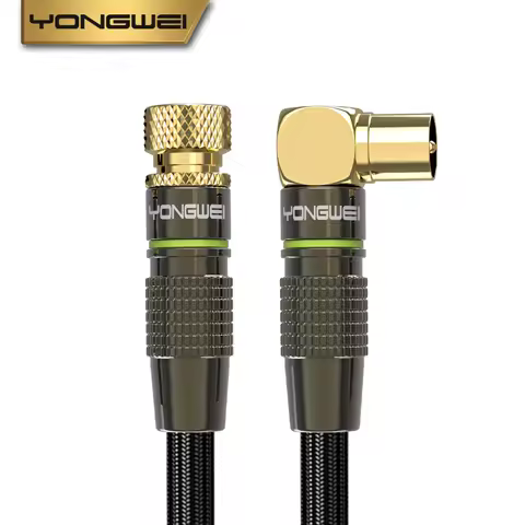 YONGWEI British thread RF head closed cable, HD cable TV cable, wall set-top box cable, TV tv antenn