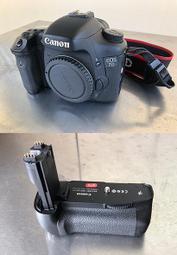 二手Canon EOS 7D機身 + Canon BG-E7 原廠電池把手、垂直手把