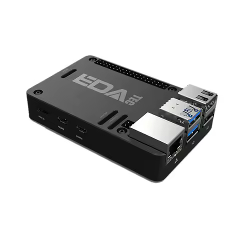 EDATEC Fanless Case (Box) for Raspberry Pi 5 ED-Pi5Case-BS/ED-Pi5Case-BB