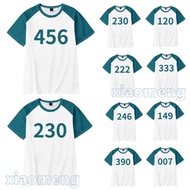 【S-4XL】 number tshirt 456 230 007 001 shirt 333 246 120 390.