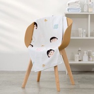 櫻桃小丸子100%長絨棉浴巾-正版授權 100%純棉浴巾 70x140cm毛巾