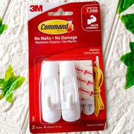 Gantungan 3M Command Medium Utility Hooks 17001 General Purpose SALE