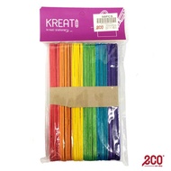 Kreati Ice Cream Stick 50 IN 1 15CM X 1.5CM - AD-L007-T03-08 - AD-L007-T03-08