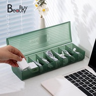 Data Cable Storage Box Transparent Data Cable Storage Box Plastic Data Line Storage Container for De