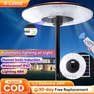 UFO solar Street light 500,000W Solar Street Light Outdoor Waterproof IP67 LED lights  lightning lam
