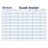 COD A5 TRACKER (LOAD  GCASH) 80sheet