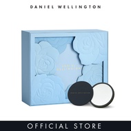[Not For Sell] Daniel Wellington Official Store Exclusive Limited Edition Gift Wrapping - Blue Flower Paper box &amp; Pocket Make up Mirror - Gift with Purchase