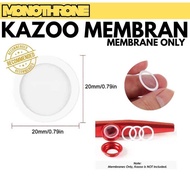 Kazoo membrane film diaphragm diaphragm membrane kazoo flute Refill kazoo film membrane
