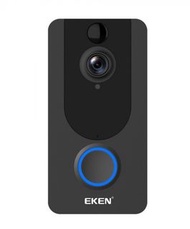 EKEN V7 智能貓眼門鈴 | 1080P 高清紅外綫 防盜監視，連門玲
