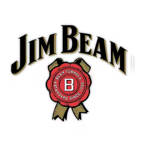 Jpct fashionable Jim Beam logo decal for trucks, motorcycles, fuel tank cover sunscreen waterproof s