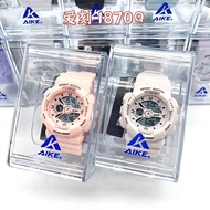 Love Engraved AIKE Electronic Watch Multifunctional Sports Watch Teenager Student Fashion Macaron Co