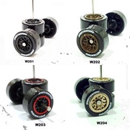 Hot Wheels Plastic Tyre Premium Wheel Set Enkei RPF1 Color