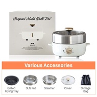 BRUNO Mini Multi-Function Pot Foldable Electric Cooker Electric Steamer BOE115