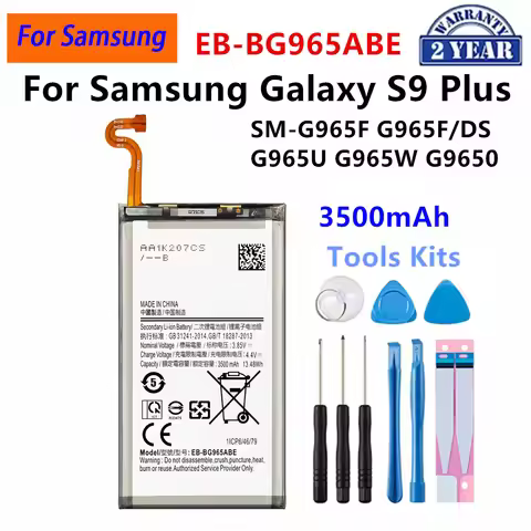 Brand New EB-BG965ABE 3500mAh Battery For Samsung Galaxy S9 Plus SM-G965F G965F/DS G965U G965W G9650