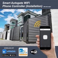 Smart WiFi Autogate Remote Controller Smartphone App Installation Service