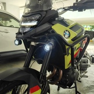 DRXD Auxiliary Flashing Spotlight  Motorcycle Spotlight 60W 6000LM Low Beam High Beam Headlight Ultr
