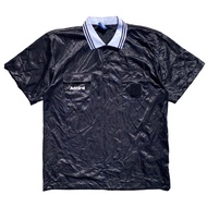 Black retro admiral referee football referee Jersey