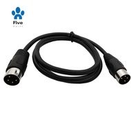 DIN Male Plug 4 Pin Connector Cable 3 Meter Extension for DVR Digital for & Audio