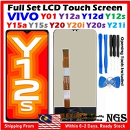 ORI NGS Brand Full Set LCD Touch Screen Compatible For VIVO Y01 V2118 / VIVO Y12A / VIVO Y12D / VIVO