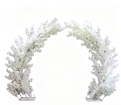 2.2M high Wedding Arch Cherry Blossom Frame party Event Outdoor Lawn Flower Arrangement Door Backgro