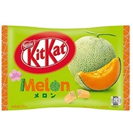 【Directly from Japan】 Nnestle KitKat Mini Melon Limited Flavor chocolate 11 Sheets