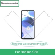 For Realme C35 Cellphone Tempered Glass Screen Protector Accessory Parts