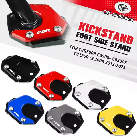 For Honda CB500 Hornet NX500 CL500 VFR800X CB650R CBR650R 2018-2025 Motorcycle Kickstand Side Stand 