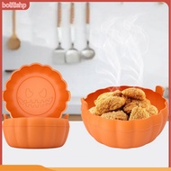 {bolilishp}  Air Fryers Pot Not Easily Deformed Non-stick Heat Resistant Pumpkin Air Fryers Silicone Pot for Kitchen