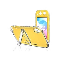 ECHZOVE Clear Case Kickstand Protective Hard Case for Nintendo Switch Lite Nintendo Switch Lite