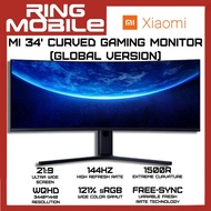 [Ready Stock] Xiaomi Mi 34' 21:9 Curved Gaming Monitor WQHD 21:9 UltraWide Screen (Global Version)