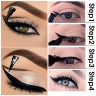 【Borong】Eyeliner tattoo maker waterproof eyeliner Cat Eyes