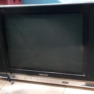 dijual tv bekas 29 inch polytron tabung tz 30v75mc