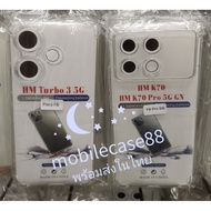 Shockproof Clear Case Camera Cover For Poco F6 Pro 5G Redmi K70 5G Turbo 3 K70E 5G F6 4 5G