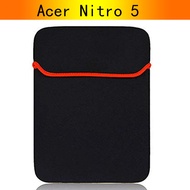 For Acer Nitro 5 case Laptop Bag Computer PC Notebook Cases protect black red cover 15 inch