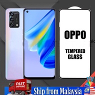 OPPO A95 4G / A74 4G Full Glue Clear Tempered Glass Screen Protector