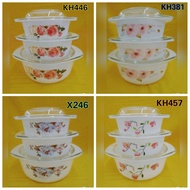 6PCS OPAL GLASSWARE CASSEROLE SET