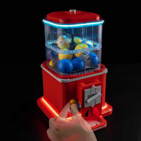 LED Lighting Set Suitable for LEGO Minifigure Vending Machine 21358 Building Blocks