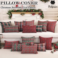 Christmas Decorative Pillow Cover 30x50/45x45/50x50cm Home Sofa Decorative Cushion Cover